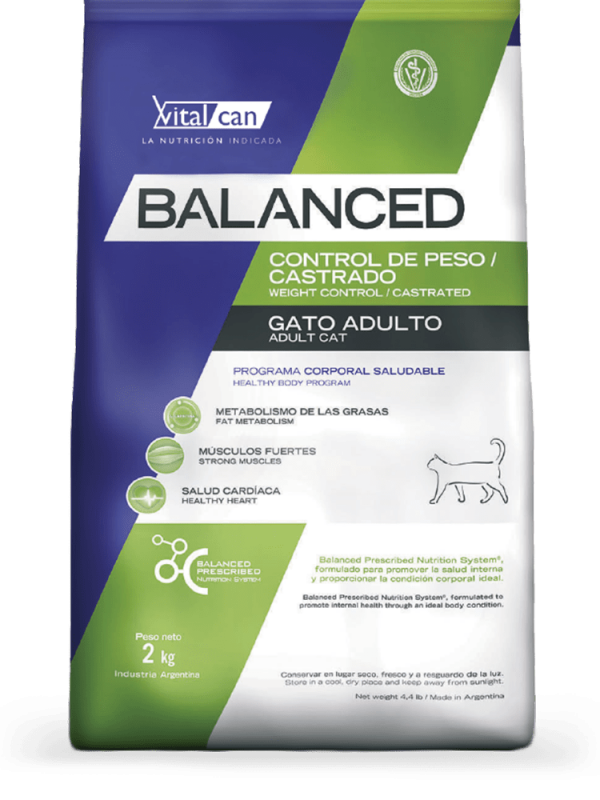 Vital Can Balanced Cat Ctrol de Peso